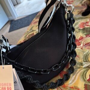 Black Chain Strap Women's Bag